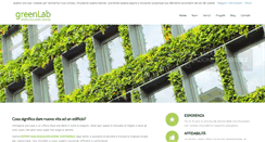 Desktop Screenshot of green-lab.it